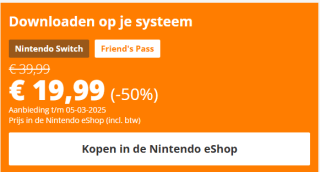 It Takes Two voor €19,99 in de Nintendo E-shop