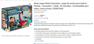 Juego Mision Escorpion marca Bizak por 10,69€