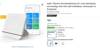 tado° Slimme Aircobediening - Smart AC Control V3+ voor €89.77 dmv code bij Amazon