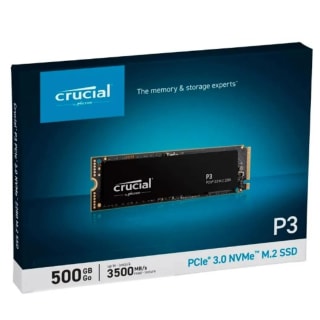 Disco Duro Crucial P3 500GB SSD por 29,75€