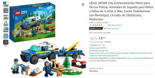 LEGO City Entrenamiento Móvil para Perros Policía 60369 por 13,99€