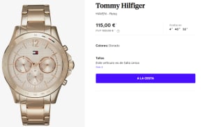 Reloj para Mujer Tommy Hilfiger HAVEN por 115€