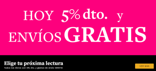 5% dto y envío gratis hoy