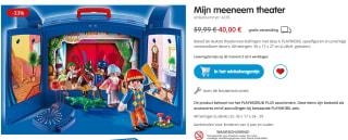 Playmobil mijn meeneem theater (4239) voor maar €40