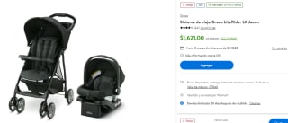 Sistema de Viaje Graco LiteRider LX Jaxon por $1,621 en Walmart