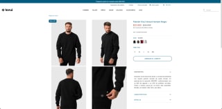 Polerón Kivul Vencel Hombre Negro por solo $20.990