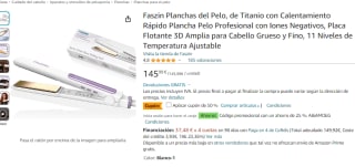 Faszin Planchas del Pelo profesional por 36.49€