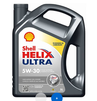 Huile Moteur Shell Helix ultra 5w30 mixte - 5L à 35,90€
