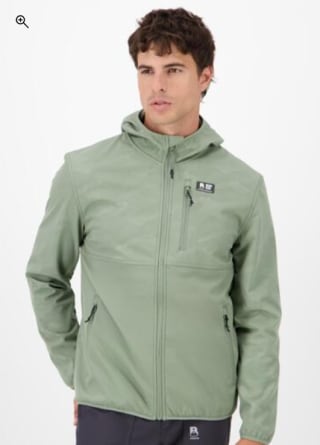 Chaqueta con Capucha para Hombre Softshell Boriken por 14.99€