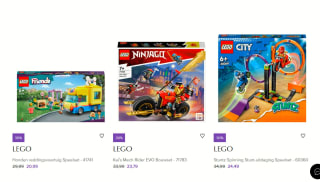 Diverse lego sets met 30% korting bij de Bijenkorf