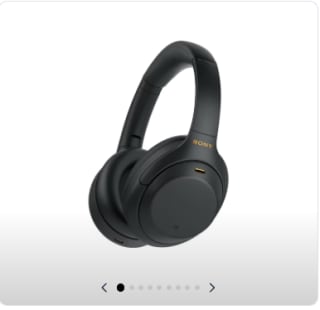 Casque sans fil Bluetooth Sony WH-1000XM4 à 229€