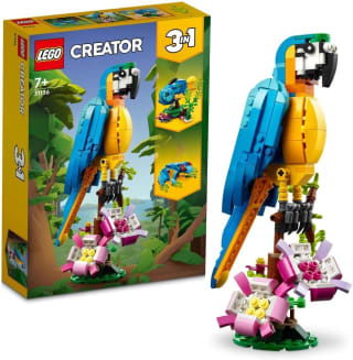 LEGO 31136 Creator 3 in 1 Exotische Papegaai voor €17,56 met Amazon Prime