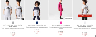 The North Face outlet met tot 50% korting