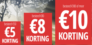 Tot €10 stapelkorting bij Westfalia
