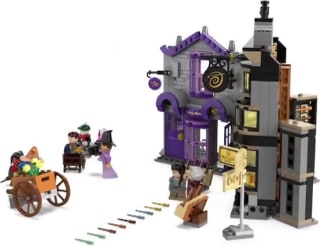 LEGO Harry Potter™ Olivanders™ & Madame Mallekins gewaden 76439 voor €59,99 bij Bol.