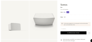 SONOS Five wit voor €452 bij de Bijenkorf