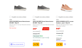 Tot 75% korting op geselecteerde Geox schoenen bij Bol