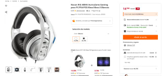 Nacon RIG 400HS Auriculares Gaming para PC/PS4/PS5/Xbox/Xbox-X por 14,99€