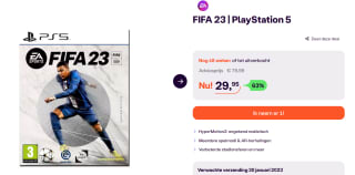 FIFA 23 - PS5 voor €29,95 bij Ibood