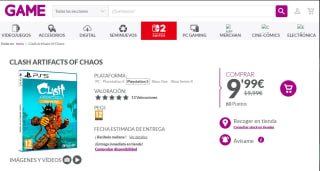 Clash Artifacts of Chaos Zeno Edition para PlayStation 5 por 9,99€