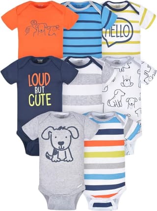 Pack de 8 Onesies Brand Body para Bebés 12 Meses por $351 en Amazon