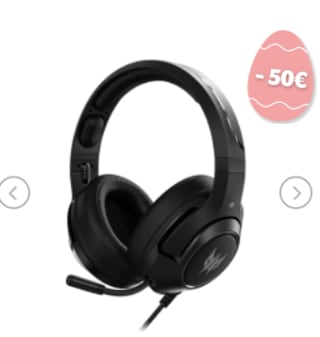 Auriculares gaming Predator Galea 350 por 59,90