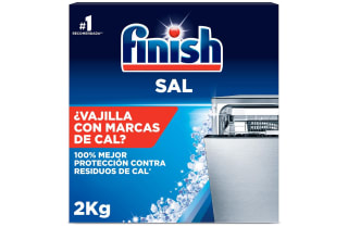 Finish Sal para Lavavajillas Función Antical 2kg por solo 3,63€