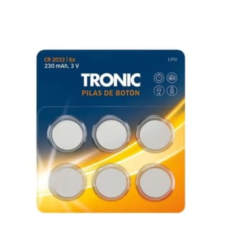 Lidl Pilas botón LR44 CR2016 CR2025 CR2032 por solo 0,99€