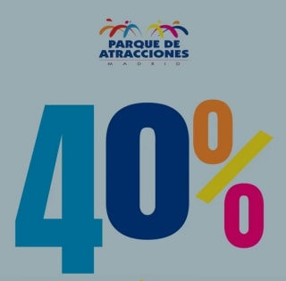 Descuento 40% Parque de atracciones entrada general