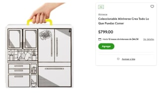 Coleccionable Miniverse Crea Todo Lo Que Puedas Comer por $799 | Descuento Bodega Aurrera
