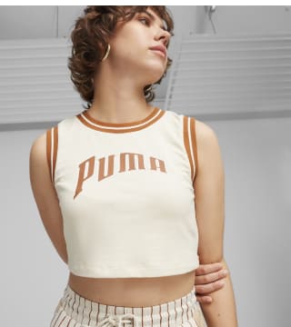 Camiseta de mujer Puma Team For The Fanbase Graphic Cropped Tee Puma por 15.98€