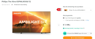 Philips The Xtra 65PML9008/12 Zwart voor €1199 bij Artandcraft
