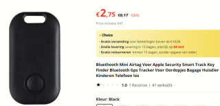 Bluethooth Mini Airtag Voor Apple voor €2,84 bij Aliexpress