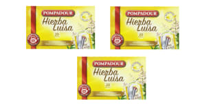 3 Paquetes de Hierba Luisa en bolsitas Pompadour 20 ud. por 4.98€