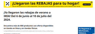 Rebajas de verano en IKEA
