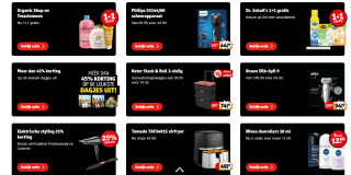 Heel veel online pinkster deals en 20% extra korting op artikel naar keuze bij Kruidvat