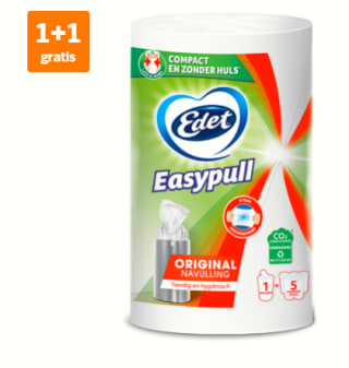 Edet Easypull original navulling 1+1 gratis bij de AH