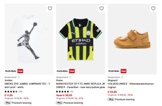 20% extra korting op de sale tot 50% voor Zalando Plus members