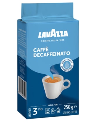 2 x Lavazza - Decaffeinato 250gr por 4.69€