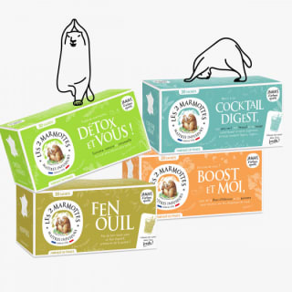 Lot de 4 boites infusion On se fait du Bien à 20,50€