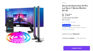 Govee Kit Dreamview G1 Pro Luz por $745 | Mercado Libre