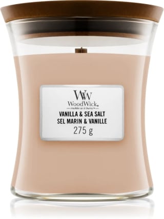Stone Washed Suede Woodwick kaars 600 gram voor €19,60 bij Notino