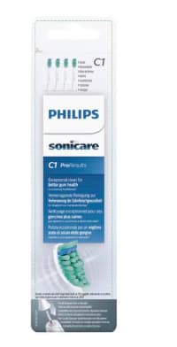 4 stuks Philips Sonicare W2 Optimal White Opzetborstels 1+1 gratis bij Kruidvat