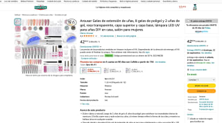 Kit Completo Arousar para Uñas de Gel a tan solo 21,49€