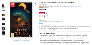 Videojuego Outer Wilds: Archaeologist Edition Nintendo por 24,99€