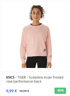 ASICS - Camisetas hasta 9,99€