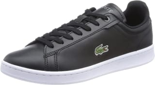 Lacoste herensneakers zwart voor €46,72 bij Amazon