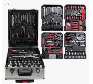 Maletín de Herramientas Profesional 1299 Piezas por 63,94€ (51,94€ usuario nuevo)