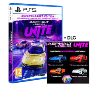 Asphalt Legends Unite Supercharged PS5 por 19,99€.