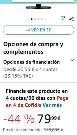 Micrófono USB HyperX QuadCast por 79,33€.